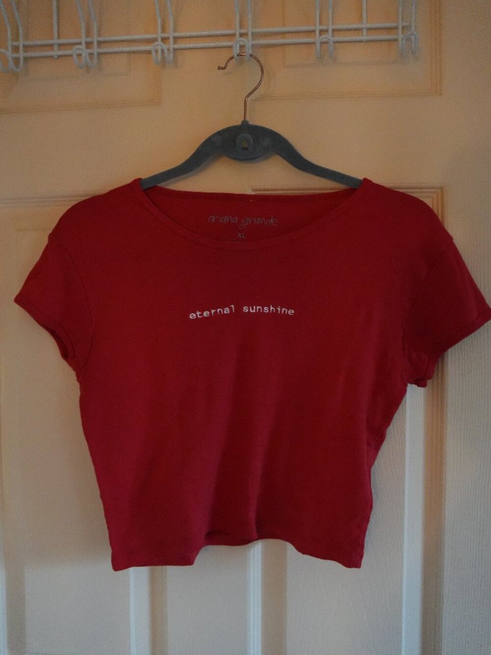 Ariana Grande Eternal Sunshine Cropped XL Tee